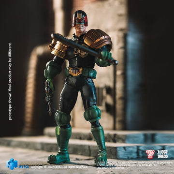 HIYA Exquisite Mini Series 1/18 Scale 4 Inch JUDGE DREDD Judge Dredd Action Figure