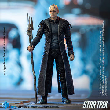 HIYA Exquisite Mini Series 1/18 Scale 4 Inch STAR TREK 2009 Nero Action Figure