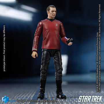 HIYA Exquisite Mini Series 1/18 Scale 4 Inch STAR TREK 2009 Scotty Action Figure