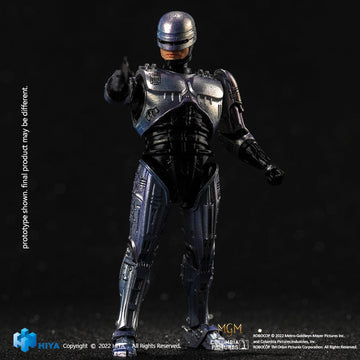 HIYA Exquisite Mini Series 1/18 Scale 4 Inch ROBOCOP 1 Robocop Action Figure